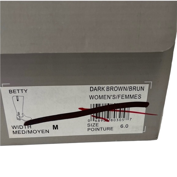 Aquatherm Betty Dark Brown Knee High Boot Women’s Size 6 - Picture 8 of 10